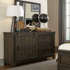 Thornwood Hills Full Bookcase Bed, Dresser & Mirror