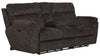 Sedona Pwr Hdrst w/Lumbar Lay Flt Rcl Cnsl Loveseat w/Stg & Cphldrs - Ashton Home Furniture (GA)
