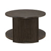 City View Oval Cocktail Table in Coffee Bean image
