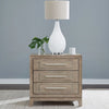 Brentwood 3 Drawer Nightstand w/ Charging Station image