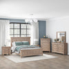 Rustic Traditions California Panel Bed, Dresser & Mirror, Chest, Night Stand image