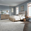 Brentwood King Uph Bed, Dresser & Mirror image