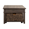 Mill Creek Lift Top Cocktail Table in Peppercorn