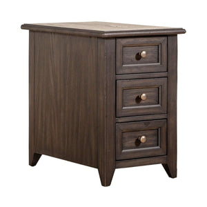 Liberty Furniture Mill Creek Chair Side Table in Peppercorn image