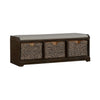 Mill Creek Wall Bench in Peppercorn