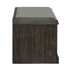 Mill Creek Wall Bench in Peppercorn