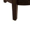 Mill Creek Console Swivel Stool in Peppercorn