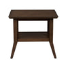Ventura Blvd Rectangular End Table in Bronze