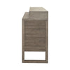 Liberty Furniture Bartlett Field Console Bar Table in Dusty Taupe