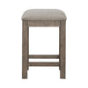 Bartlett Field Upholstered Console Stool in Dusty Taupe