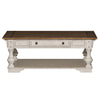 Morgan Creek Cocktail Table in Antique White image