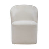 Accent Dining Accent Dining Chair w/ Casters - Ivory image