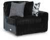 Midnight-Madness Sectional with Chaise