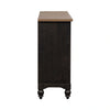 Americana Farmhouse 9 Drawer Dresser in Black image