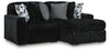 Midnight-Madness Sectional with Chaise