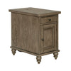 Americana Farmhouse Chair Side Table in Dusty Taupe image