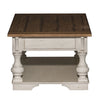 Morgan Creek Cocktail Table in Antique White image
