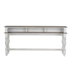 Magnolia Manor Console Bar Table in Antique White image