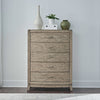 Avalon 5 Drawer Chest in Burnished Beige image