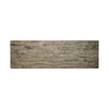 Liberty Furniture Laurel Bluff Sofa Table in Antique White with Dusty Gray Top
