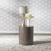 Modern Farmhouse Drum End Table image