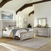 Heartland King Opt Panel Bed, Dresser & Mirror image