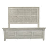 Heartland King Opt Panel Bed, Dresser & Mirror, Chest, Night Stand