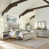 Heartland Opt Queen Panel Bed, Dresser & Mirror, Chest, Night Stand image