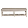 Heartland Bed Bench in Antique White image