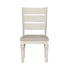 Liberty Furniture Heartland Ladder Back Side Chair (Set of 2) in Antique White image