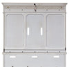 Liberty Heartland 66" Entertainment Center with Piers in Antique White