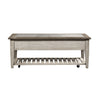 Heartland Rect Ceiling Tile Cocktail Table in Antique White
