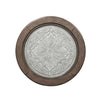 Heartland Round Ceiling Tile Cocktail Table in Antique White image