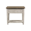 Heartland Drawer End Table in Antique White