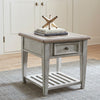 Heartland Drawer End Table in Antique White image