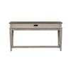 Heartland Console Bar Table in Antique White image
