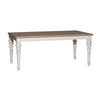 Liberty Furniture Heartland Rectangular Leg Table in Antique White