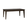 Liberty Furniture Midland Falls Rectangular Leg Table in ustic Brown