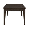 Midland Falls Rectangular Leg Table in ustic Brown