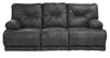 Catnapper Voyager Lay Flat Reclining Sofa in Slate