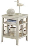 Liberty Furniture Dockside II Chair Side Table in White image