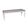 Summer House Bench in Oyster White image