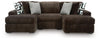Midnight-Madness Sectional with Chaise