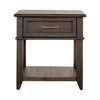 Mill Creek Drawer End Table in Peppercorn image