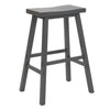 Creations 30 Inch Sawhorse Stool- Gray image