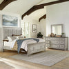 Heartland King Opt Panel Bed, Dresser & Mirror image