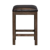 Liberty Furniture Lennox Upholstered Console Stool in Weathered Chestnut