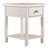 Modern Farmhouse Drawer Chair Side Table image