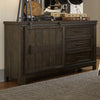 Thornwood Hills Barn Door Dresser in Rock Beaten Gray image