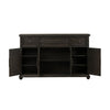 Liberty Furniture Harvest Home Hall Buffet in Chalkboard